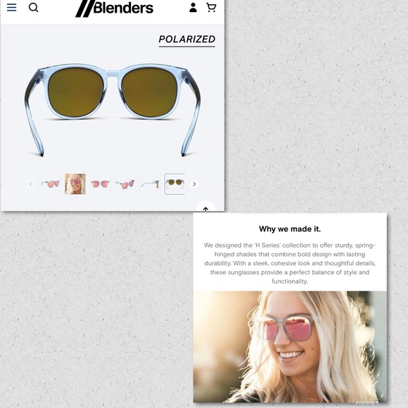 Blenders Eyewear Sunglasses with Polarized Lenses